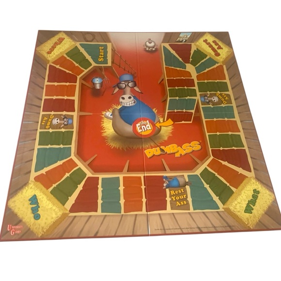 Dumb Ass Trivia Question & Answer Board Game Complete - Picture 7 of 8